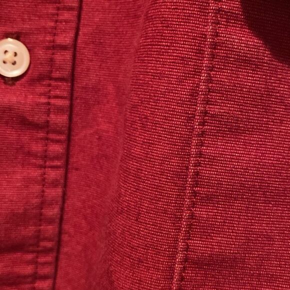 Eddie Bauer Mens XLT like flannel material button down long sleeve - Picture 4 of 7